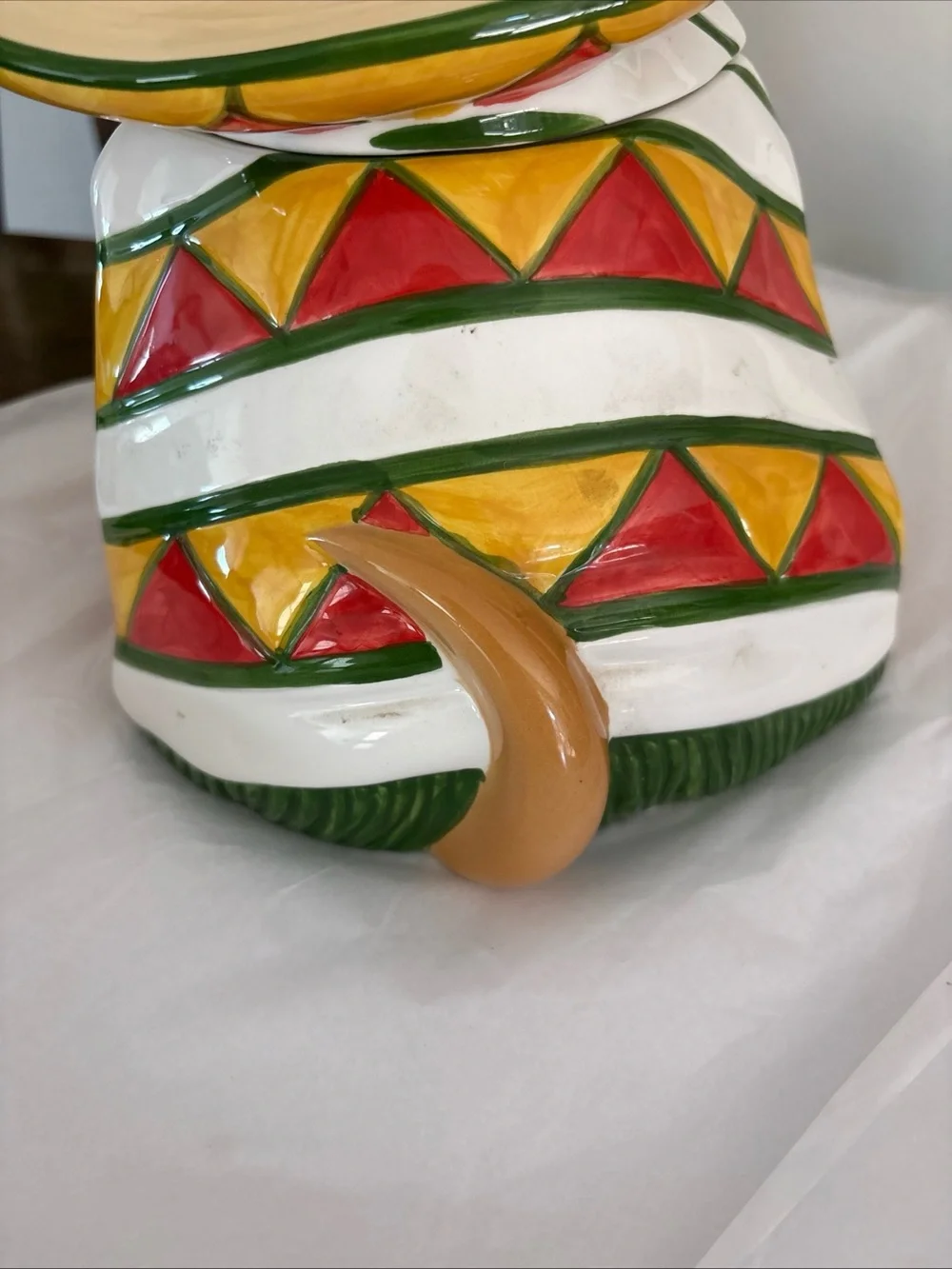 Vintage IAY CHIHUAHUA! COOKIE JAR 1999 Clay Art new without box